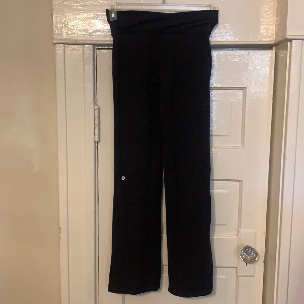 Lululemon high-waisted bootcut leggings